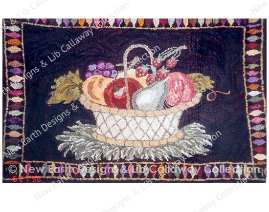 Antique Fruit Basket #48